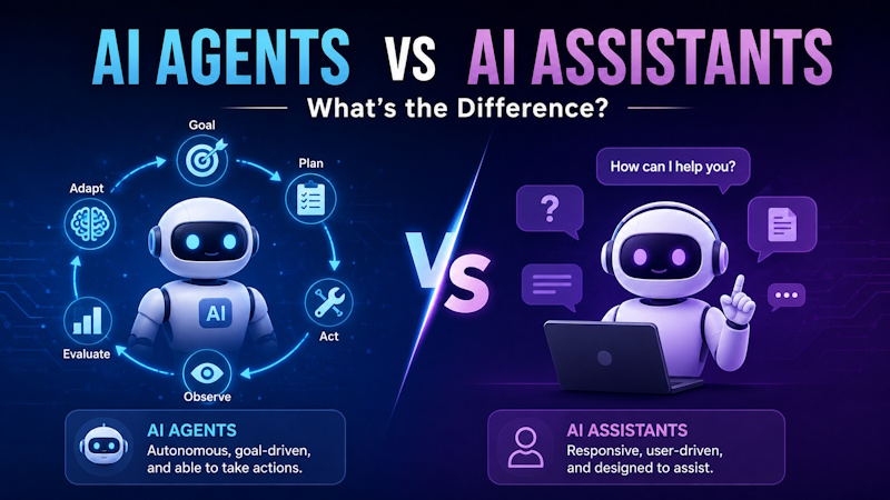 AI Agents vs AI Assistants: What’s the Difference?